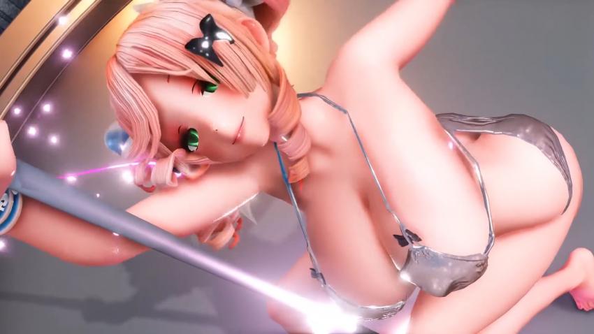 碧蓝航线火奴鲁鲁极品巨乳！钢管骚舞，浪穴狂扭高潮喷水