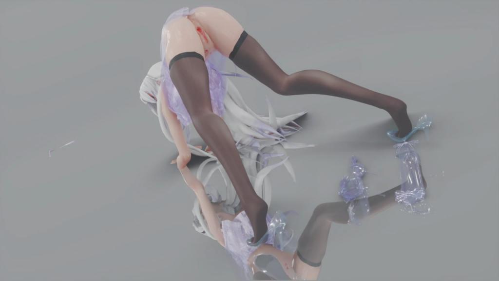 MMD20 极品韩国美女BrownEyedGirls黑丝高跟鞋狂野内射