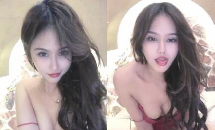 长发性感妹子双人啪啪红色内衣口交上位骑乘抽插后入猛操呻吟娇喘