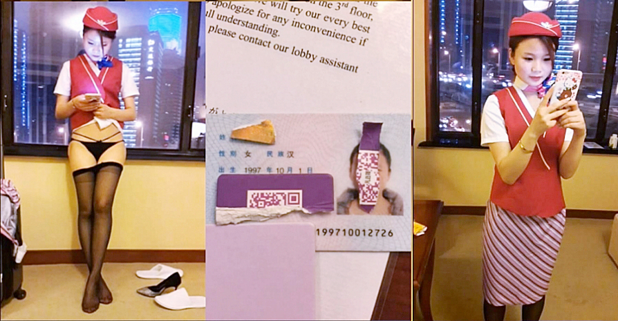 K老板约炮90后空姐妹子兼职外围女空乘制服