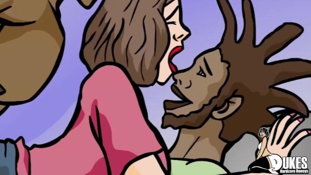 空姐来了。黑人乘客