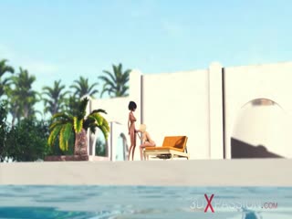 熱性在L一個性感的烏木Dickgirl與年輕