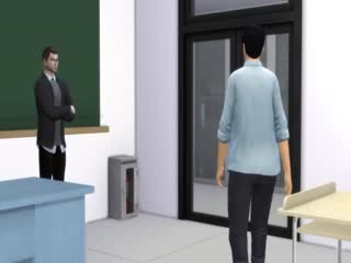 【3D】老师和青少年学生的浪漫关系
