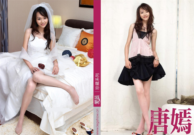 唐嫣早期为爱慕拍写真遭偷拍露底肥逼一览无余