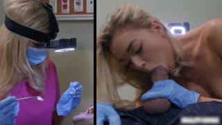 美女牙医放荡的一面