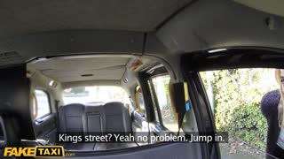 Fake Taxi Horny Dutch MILF with nice nipples and wet pussy takes a facial