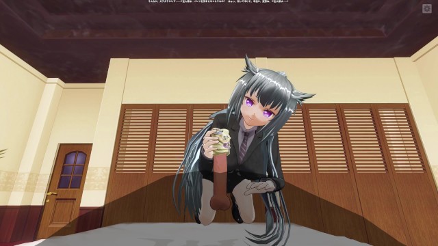 3D HENTAI用她的内裤把你的阴茎拔下来