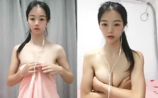 粘黏黏清纯挺嫩萌妹子性感长裙慢慢脱掉乳夹跳蛋震动特写单腿网袜掰穴诱惑