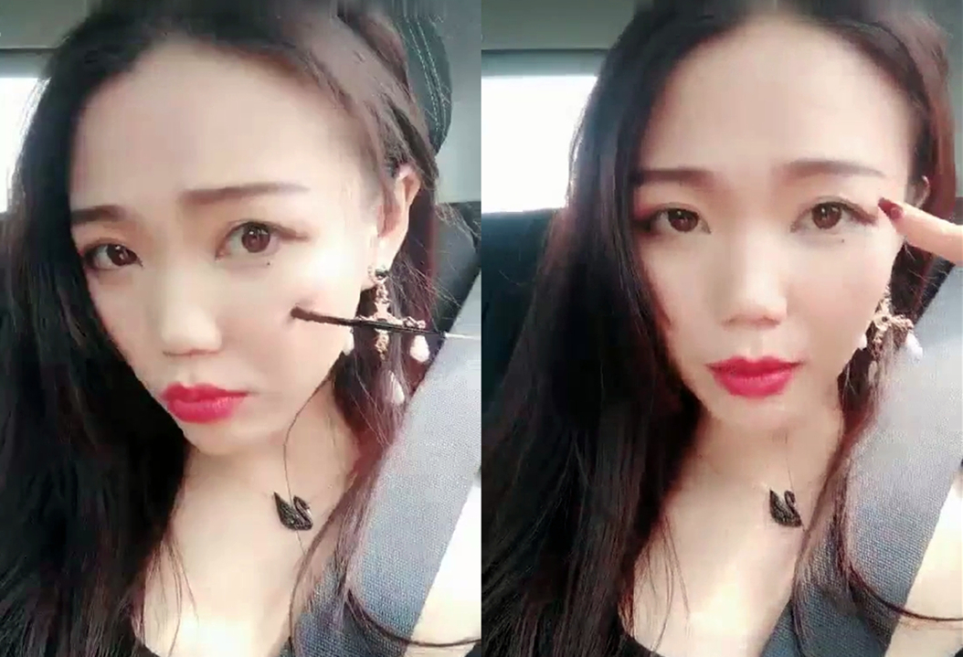 丝袜控肥逼骚女车上大黑牛自慰肉丝开裆特写震动跳蛋塞入拉扯