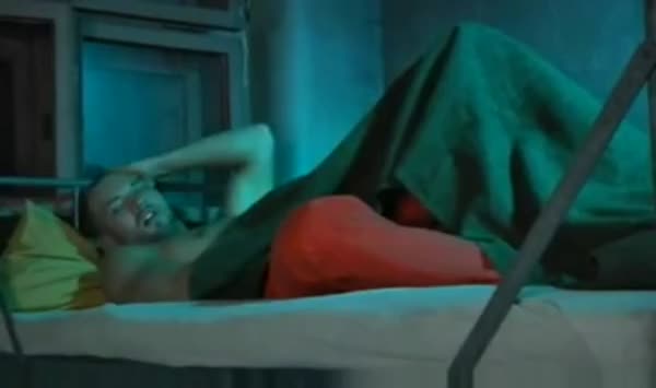 A hunk man wanted to make his dick bigger and massage it27