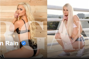 Morgan Rain Petite girls meet the cock