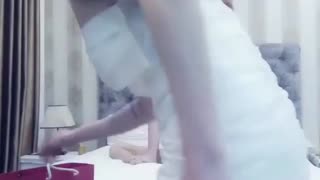 太性运了，这么超级漂亮颜值堪比明星的邻家大美女