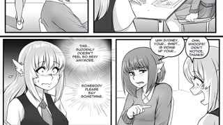 No Lunch Break - Episode 4 - Weight Gain Comic belly inflation