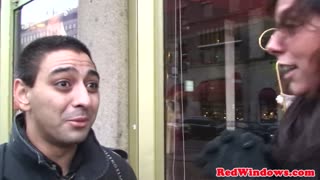 Inked dutch slut plowed in threesome