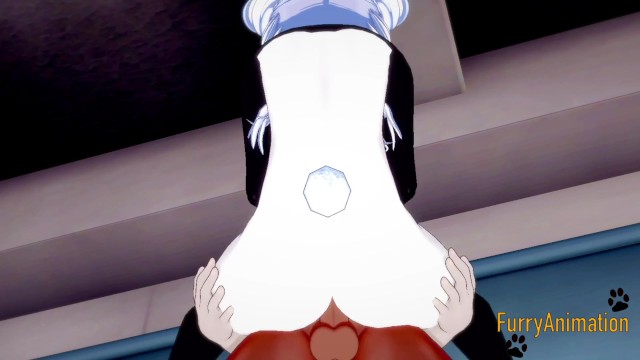 毛茸茸的亨泰-马和熊猫熊Yiff