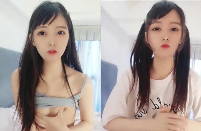 高颜值双马尾萌妹子狗狗花小尺度露奶诱惑，撩起衣服小露逼逼非常诱人很是诱惑喜欢不要错过