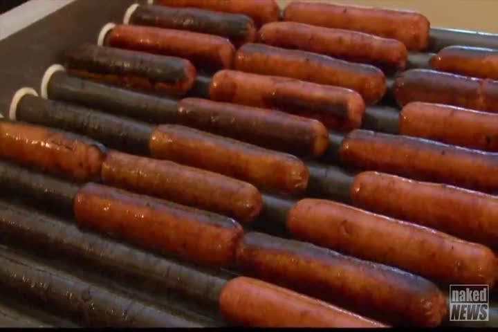 Naked  Presenters At Work