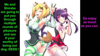 Symphogear - Kirika & Shirabe Femdom JOI (hentai) Re-uploaded