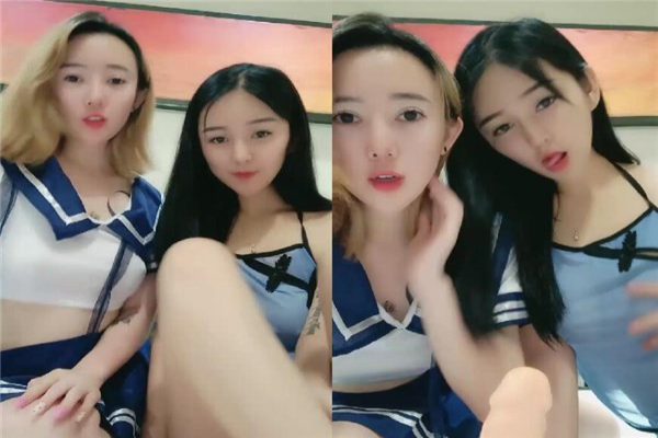 闺蜜女同诱惑情趣装丁字裤舔逼倒上牛奶揉穴翘起屁股假屌插入5小时连续玩弄不要错过