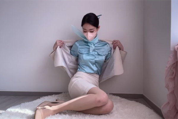 空姐制服大秀表演