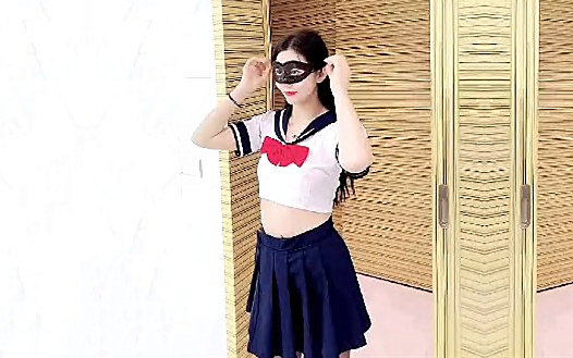 爱丝袜Vivian姐定制版主题黑丝袜JK学生装诱惑