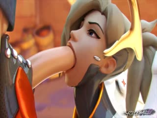 Mercy4守望先鋒Sfm和Blender色情彙編：色情1f