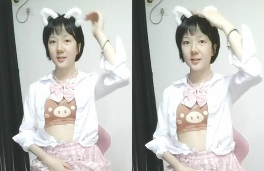 喵喵全程露脸大秀直播学生装诱惑白虎比很是迷人道具抽插骚逼很性感流白浆自己舔不要错过