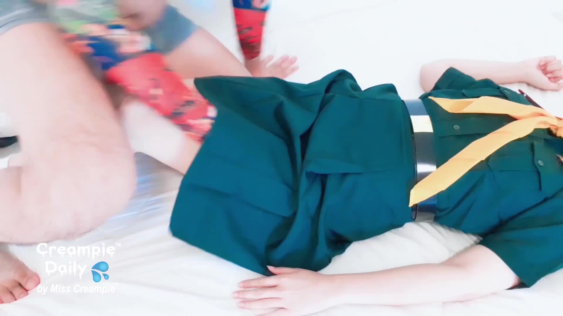 Thai teen student scout girl want to educate about creampie pussy with her friend - CreampieDialy by Miss Creampie-60995807